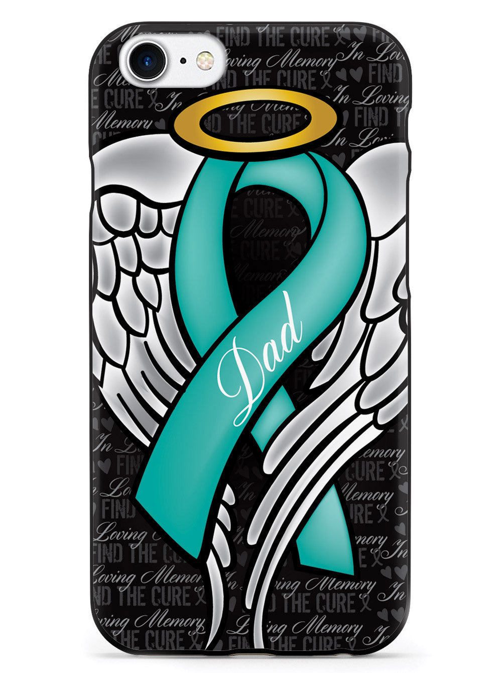 In Loving Memory of My Dad - Teal Ribbon Case