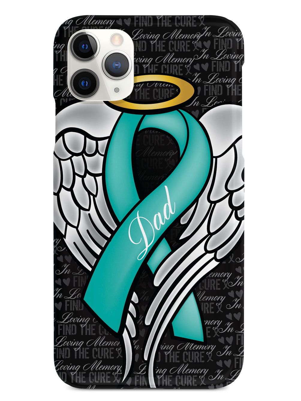 In Loving Memory of My Dad - Teal Ribbon Case
