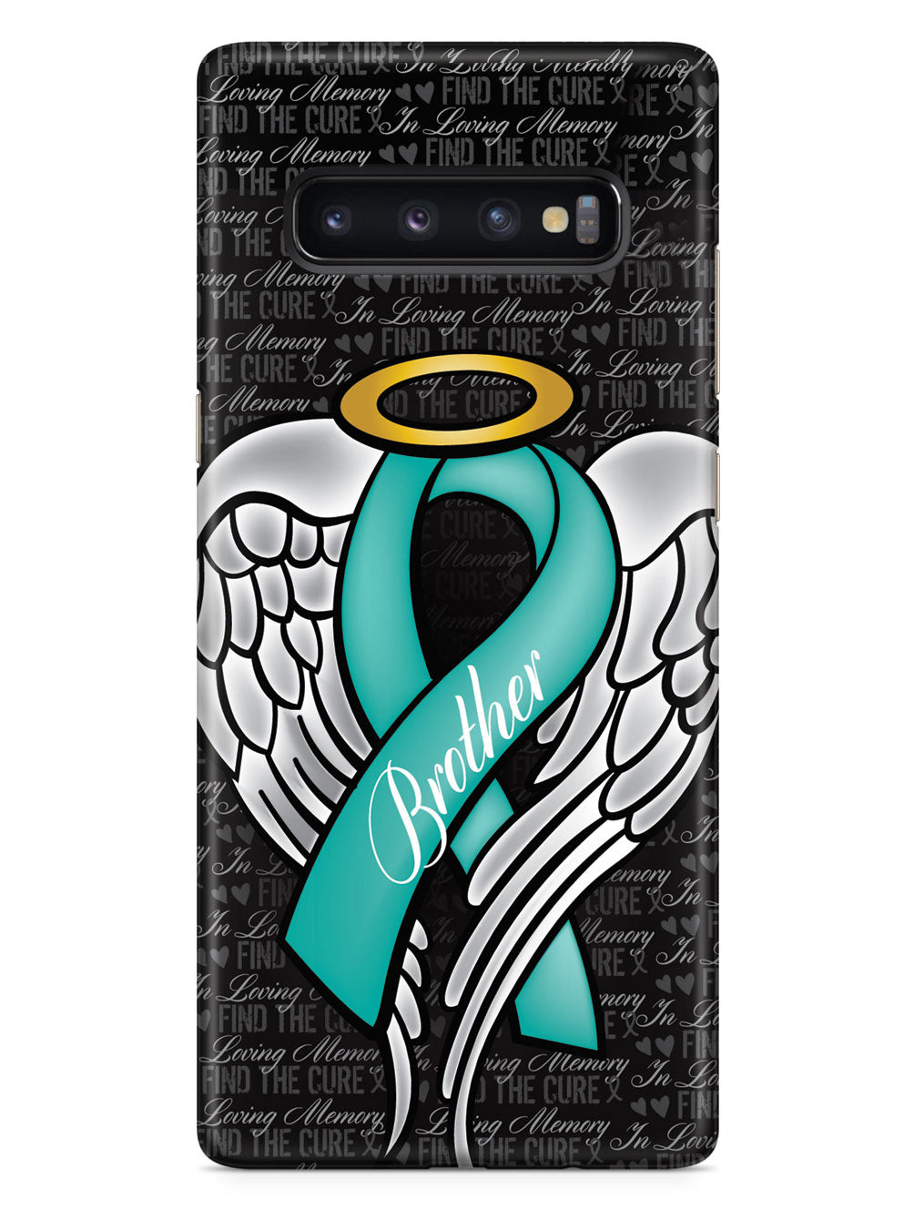 In Loving Memory of My Brother - Teal Ribbon Case