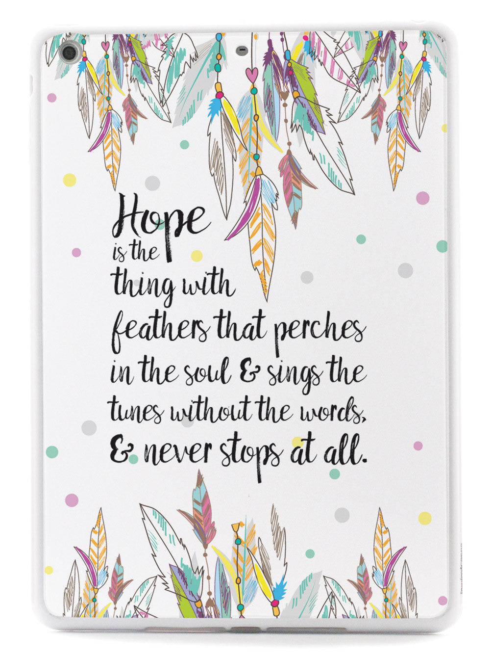 HOPE - Emily Dickinson Quote Case