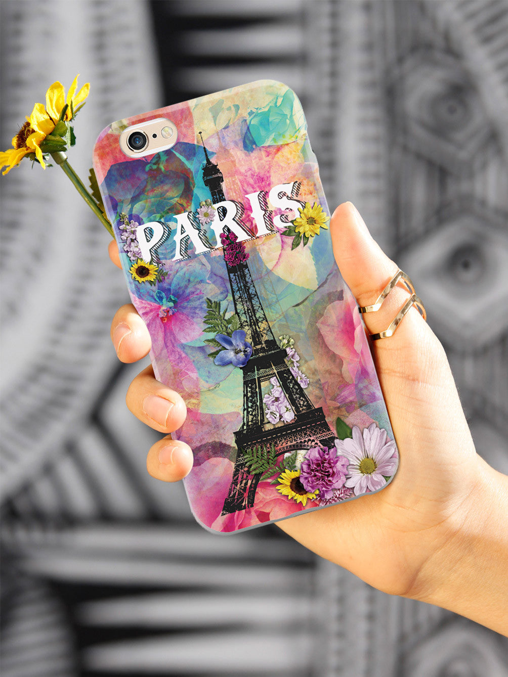 Flowers and Paris Case