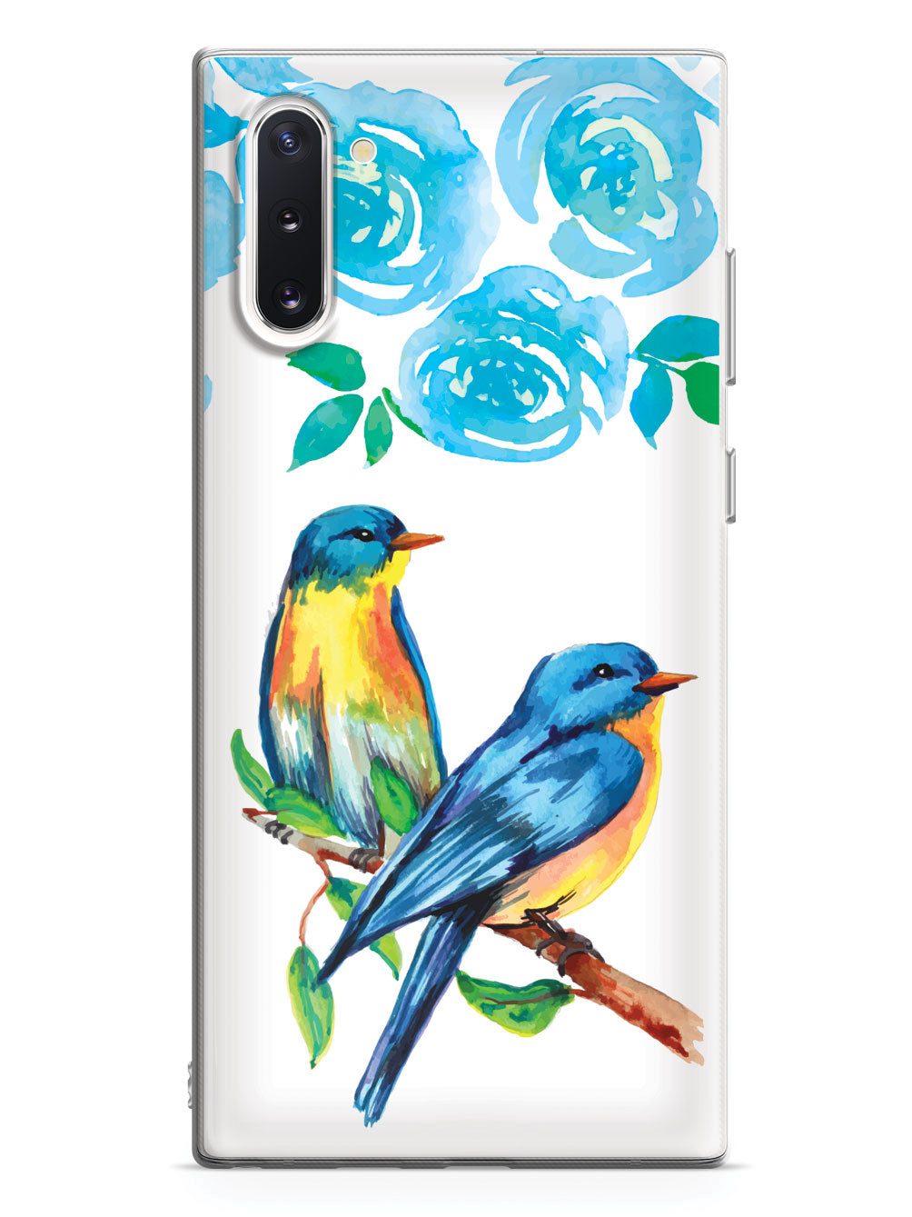 Bluebirds and Flowers Case