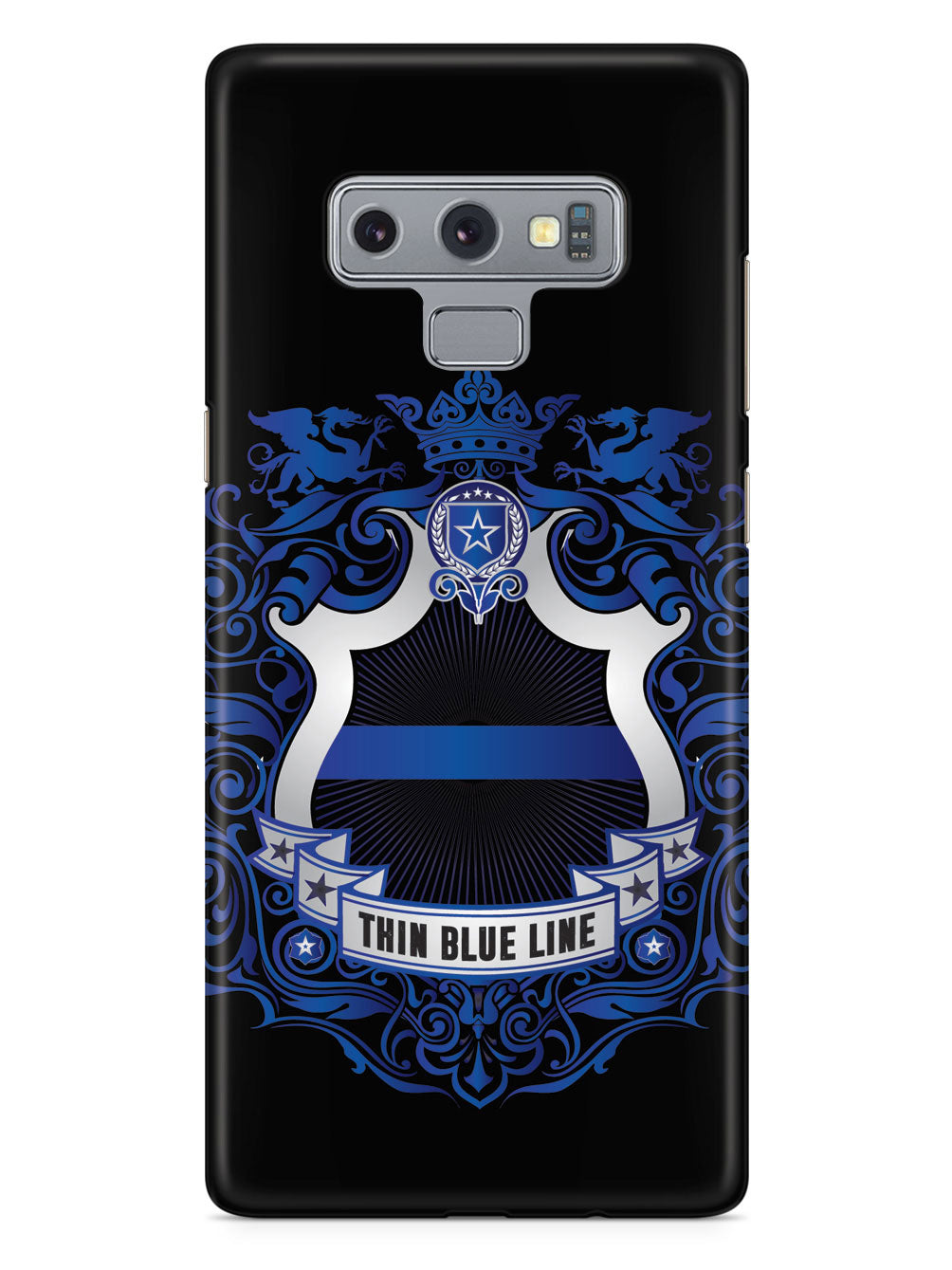 Thin Blue Line - Family Crest - Black Case