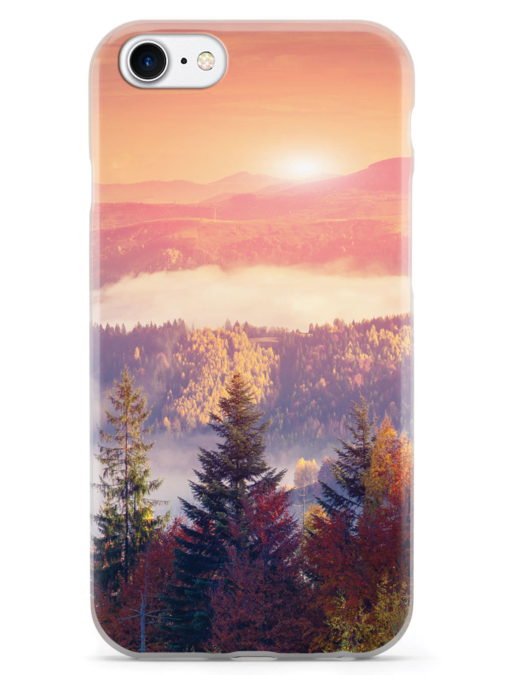 Autumn Trees and Sunset Case