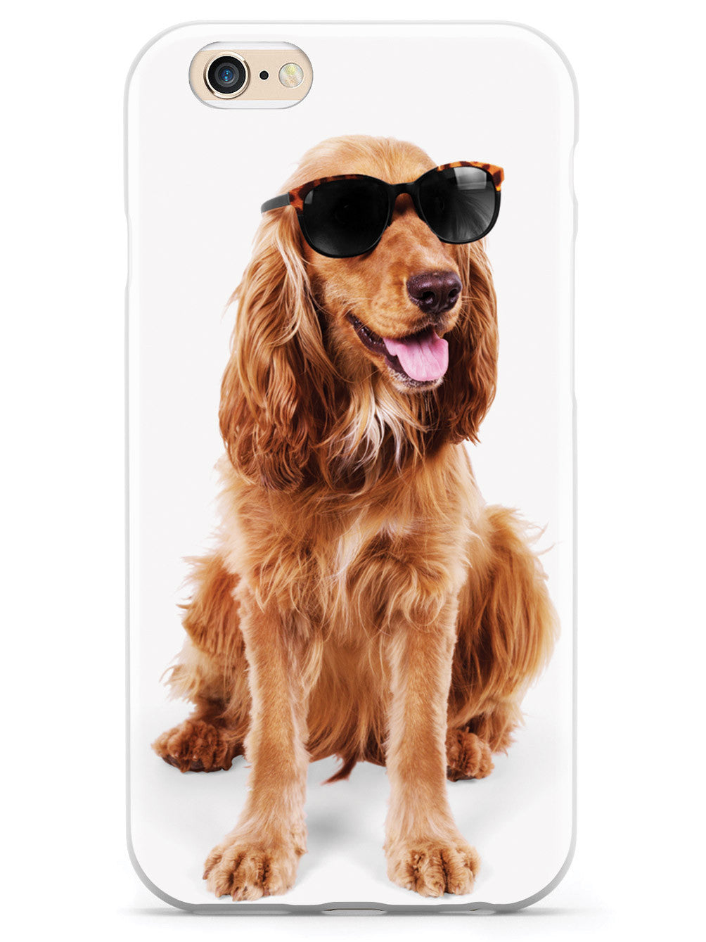 Cocker Spaniel with Sunglasses Case