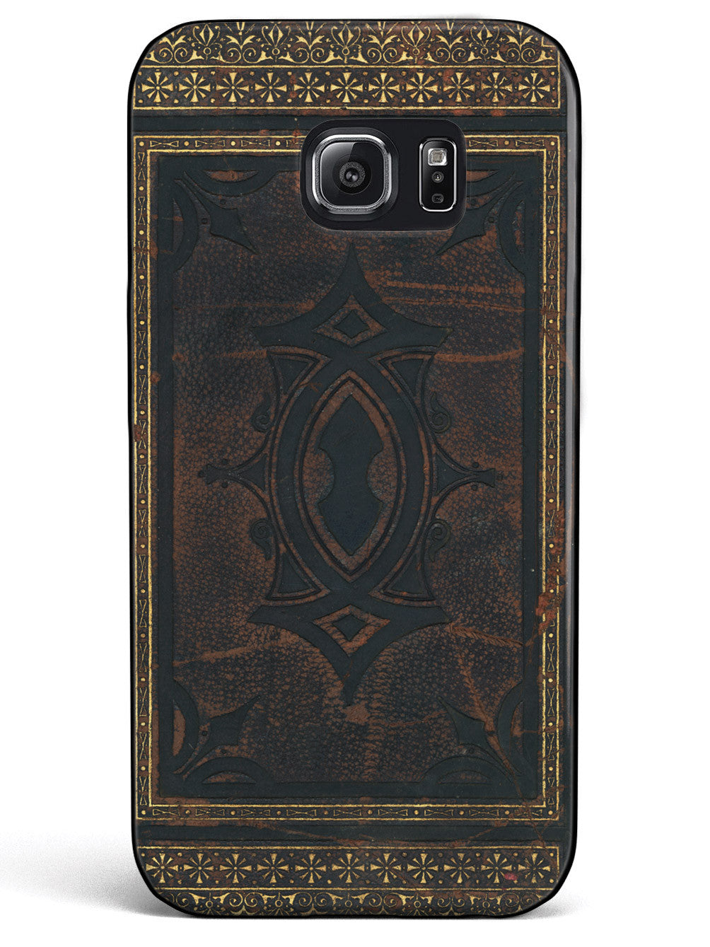 Ancient Book Cover - Brown and Gold Case