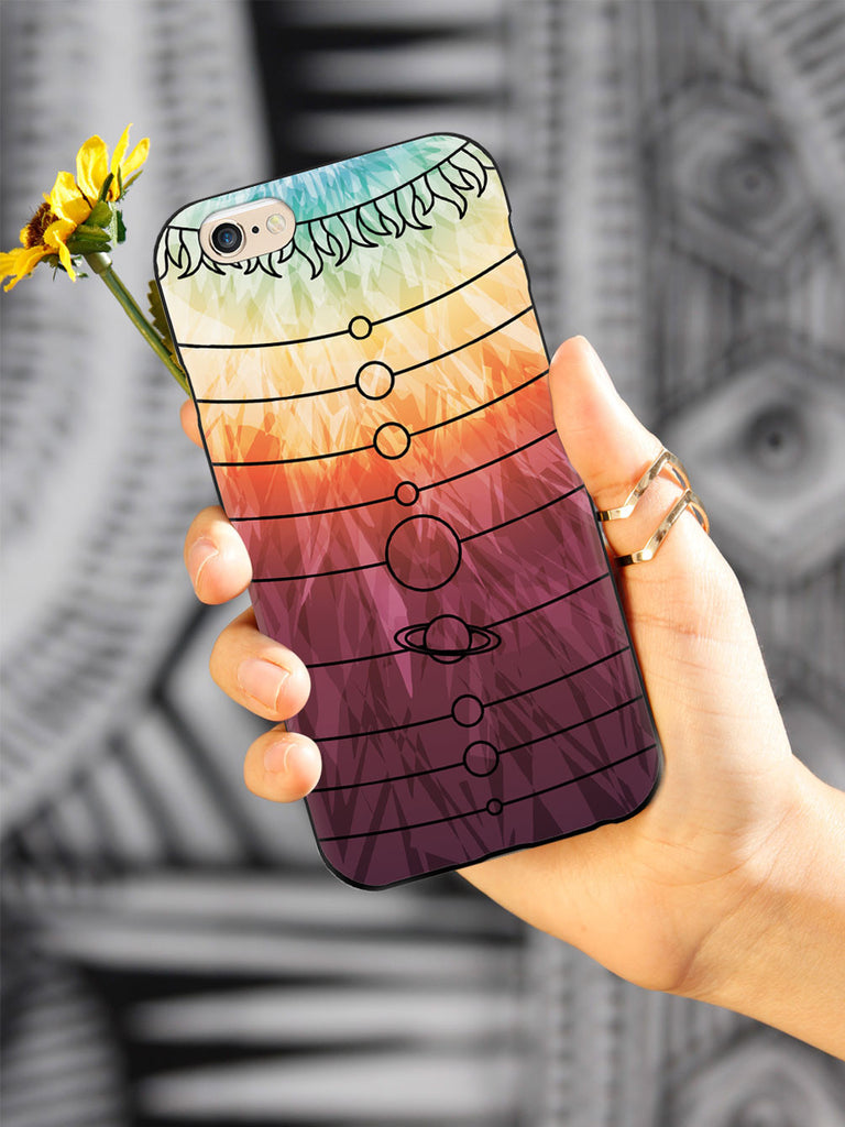 Rings of the Solar System - Black Case – InspiredCases