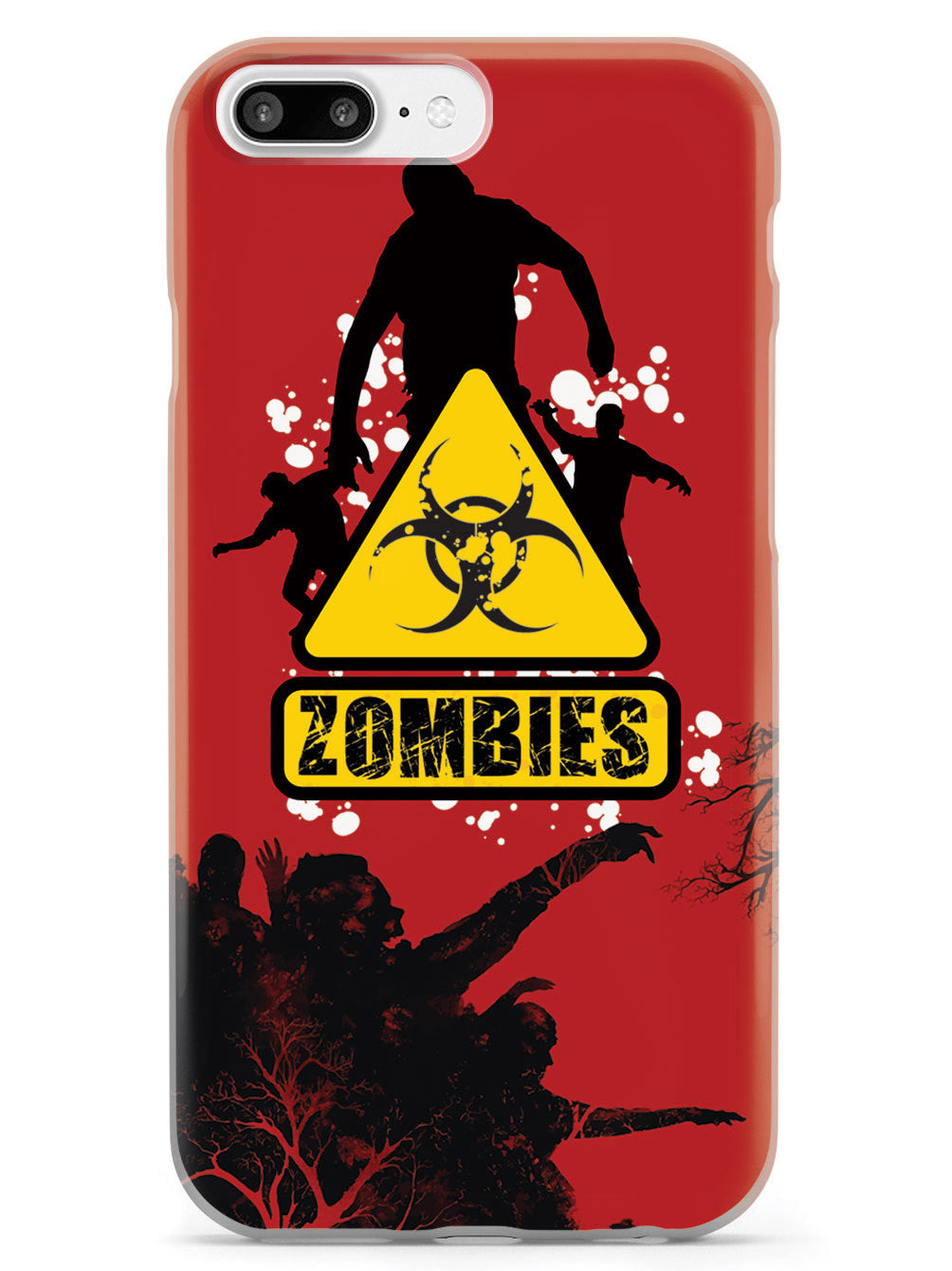 Caution - Zombies - White Case