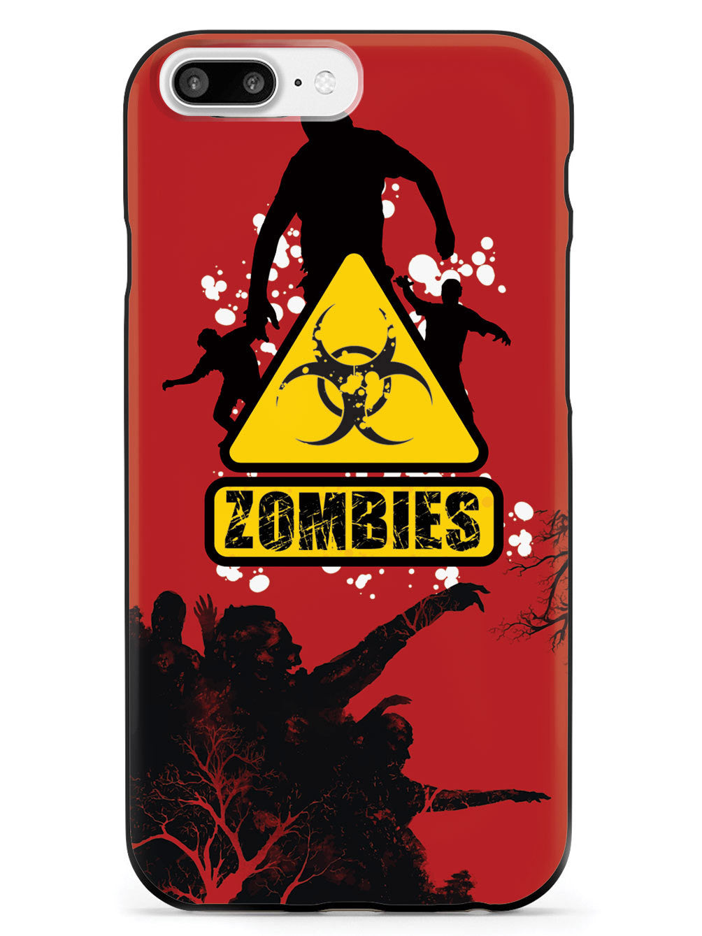 Caution - Zombies - Black Case