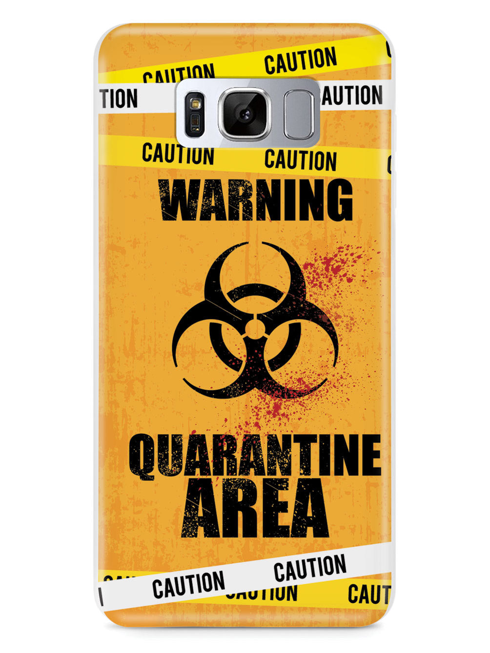 Caution - Quarantine Area - Orange Case