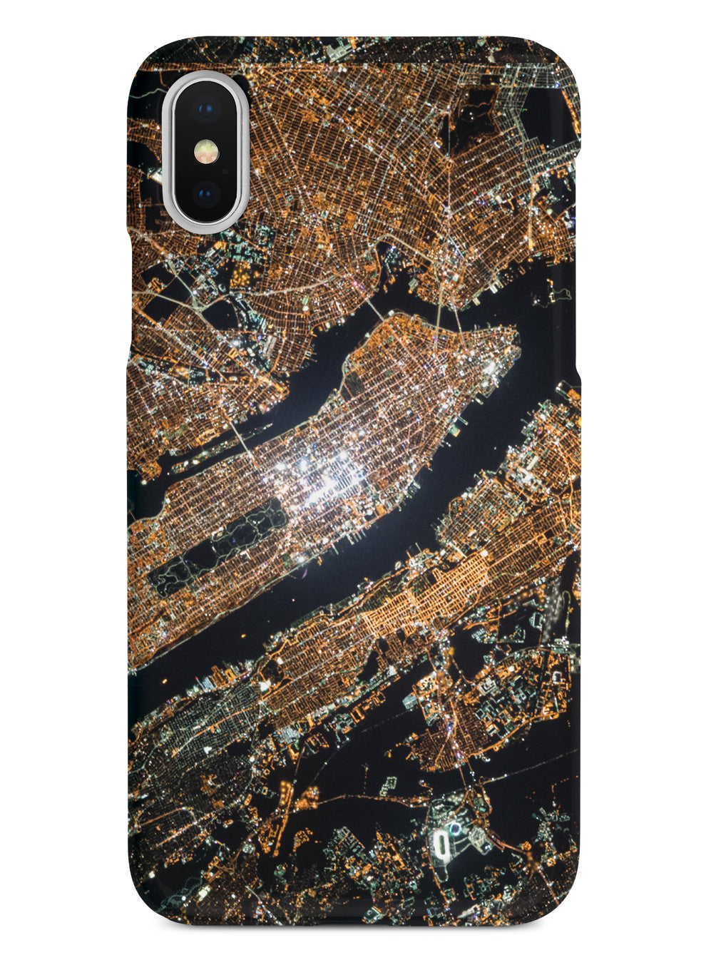 New York at Night from Space Case