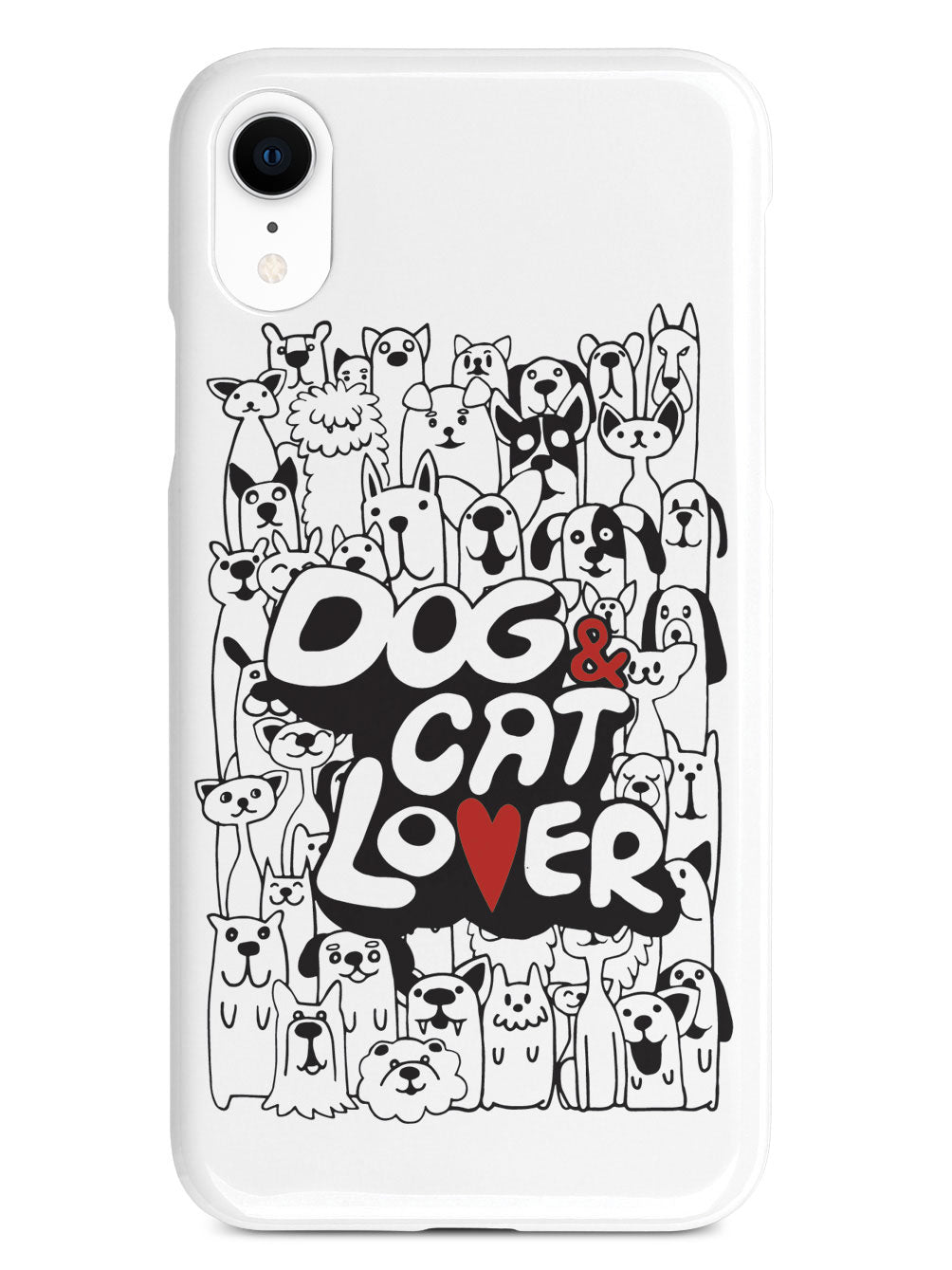 Dog & Cat Lover - White Case