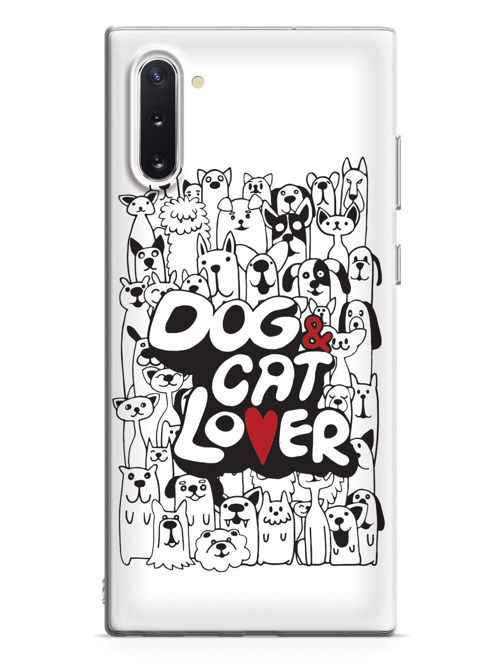 Dog & Cat Lover - White Case