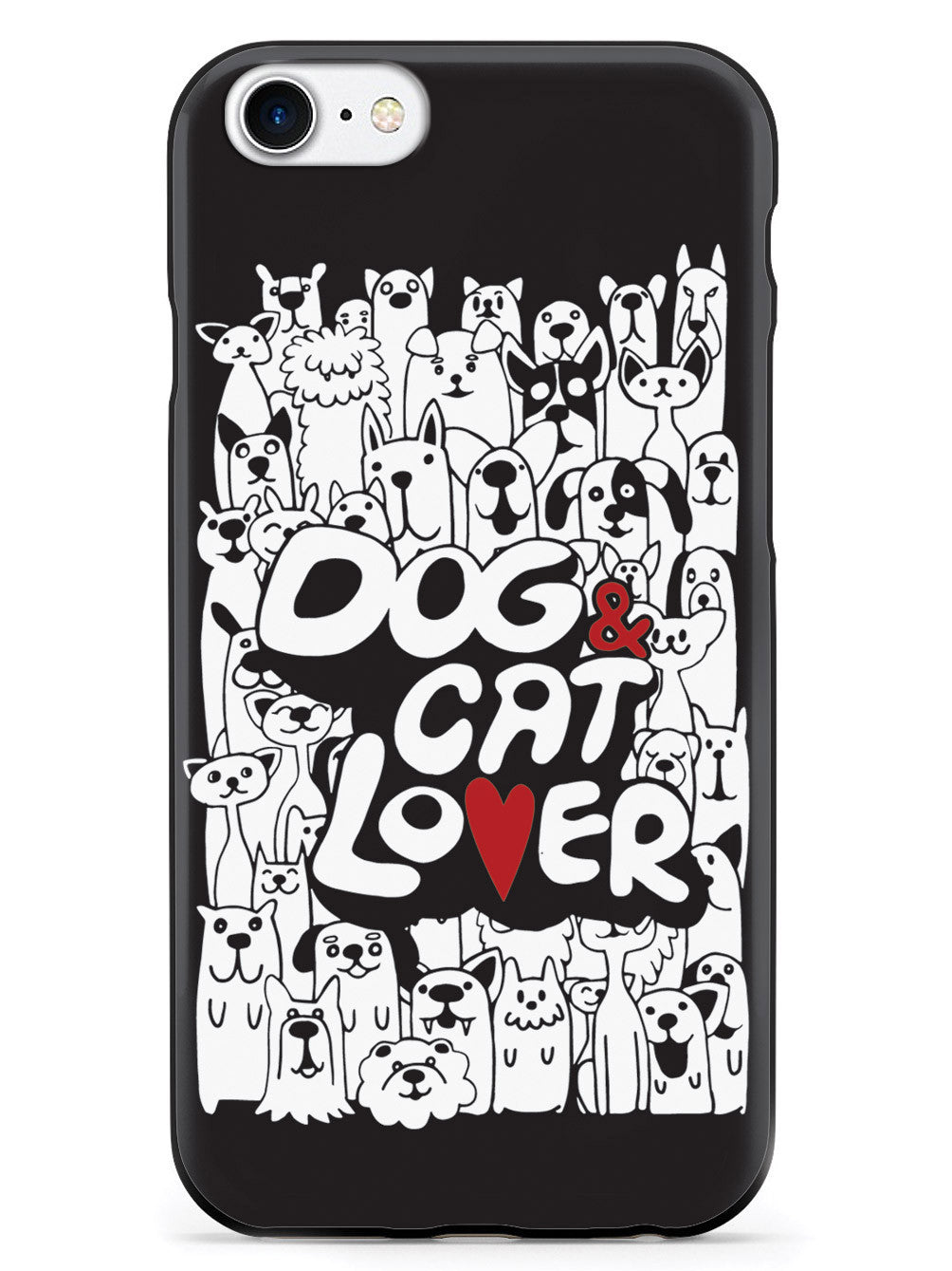 Dog & Cat Lover - Black Case
