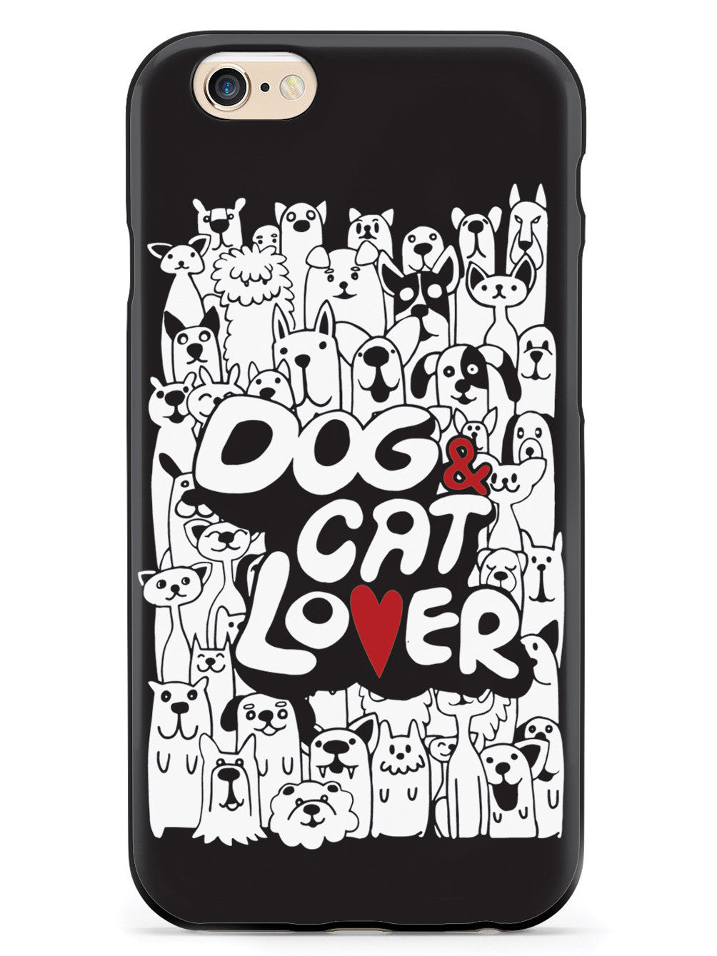Dog & Cat Lover - Black Case