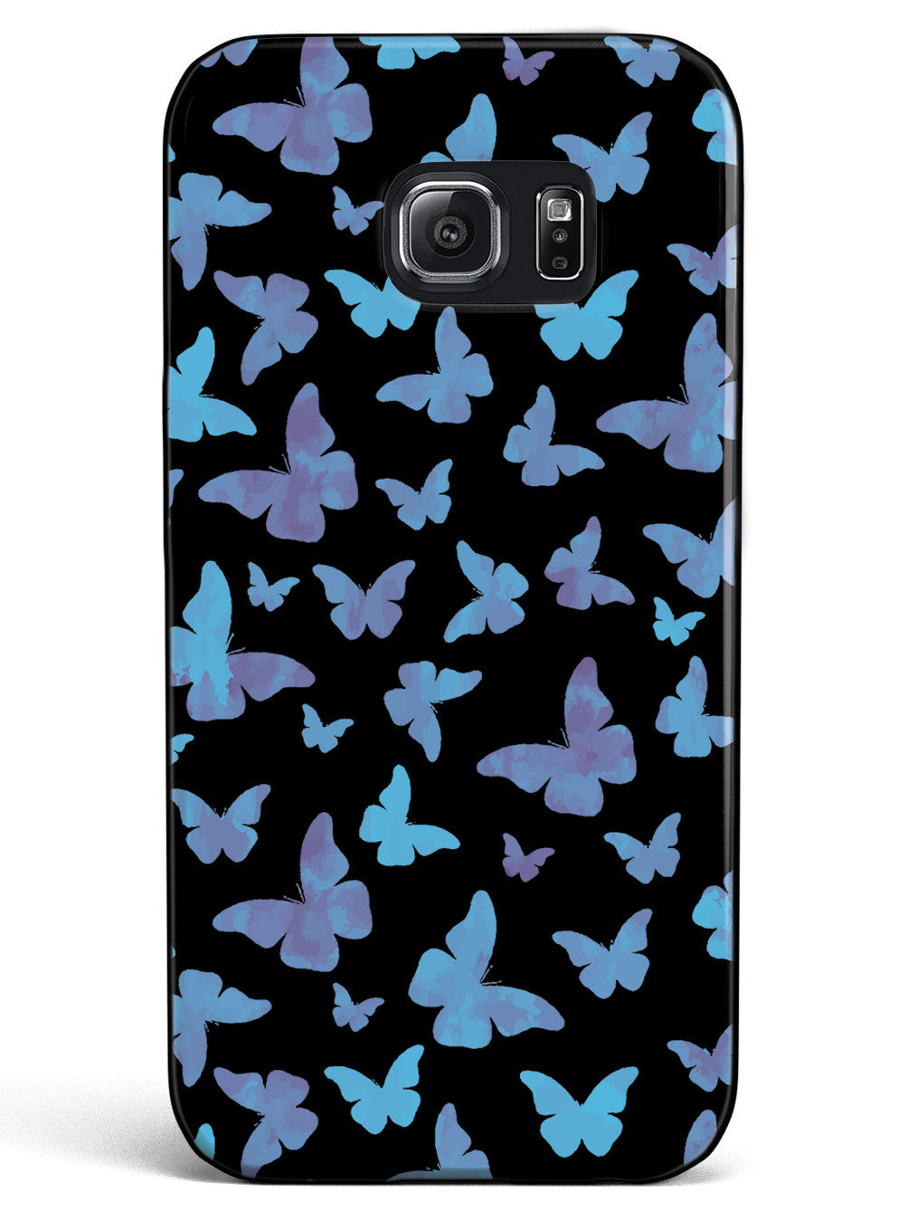 Blue Butterflies - Black Case