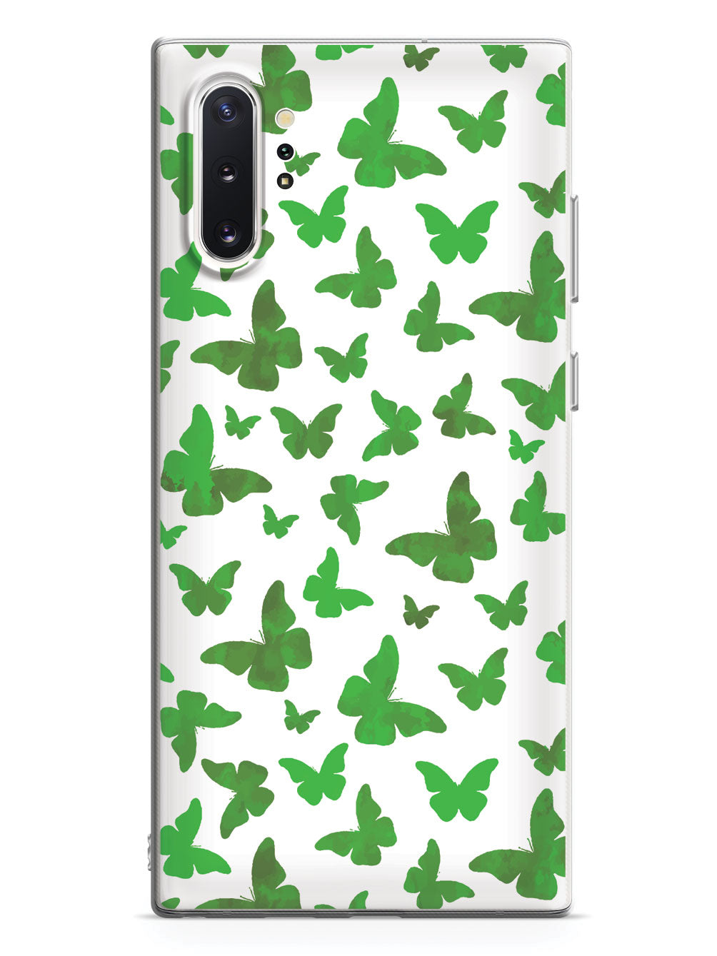 Green Butterflies - White Case