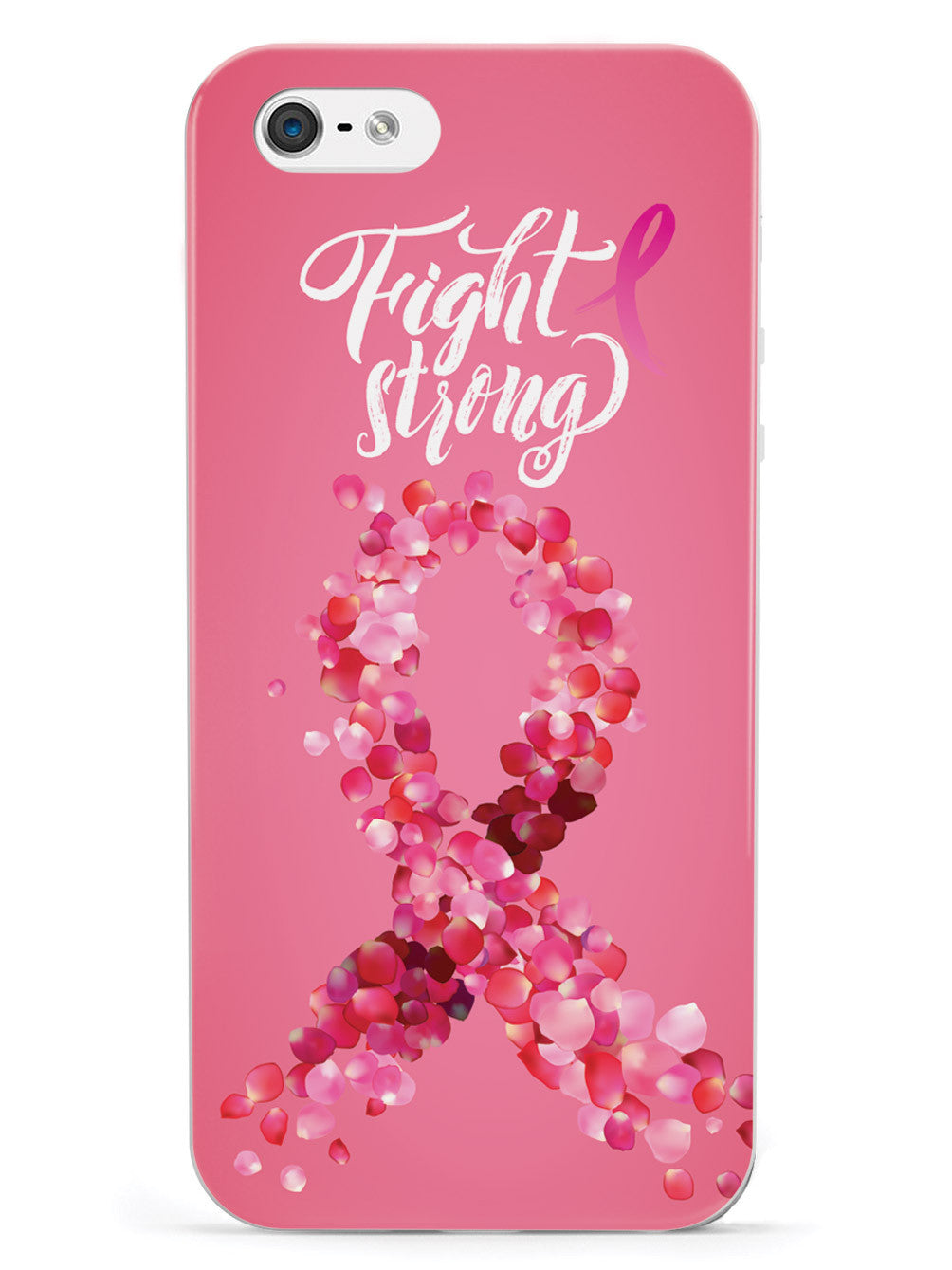 Fight Strong - Breast Cancer Awareness - White Case