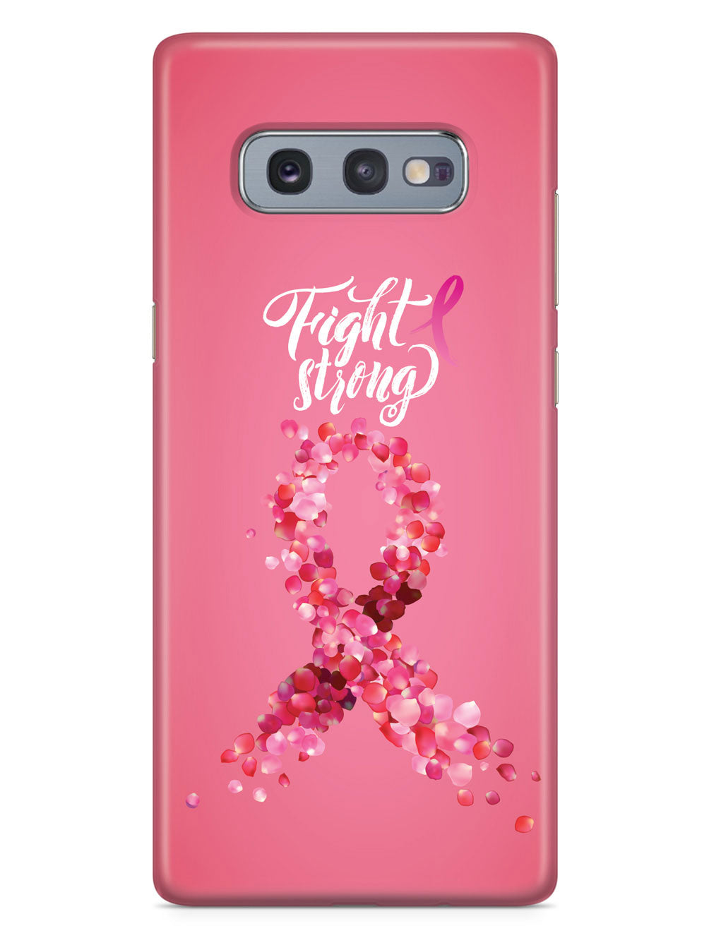 Fight Strong - Breast Cancer Awareness - White Case