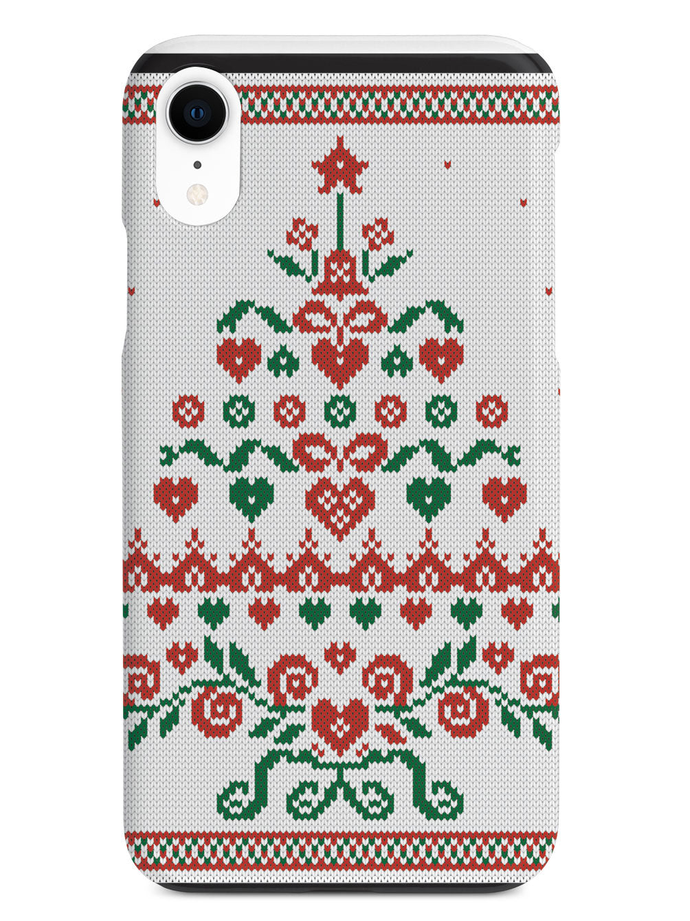Christmas Tree Sweater Texture - Black Case