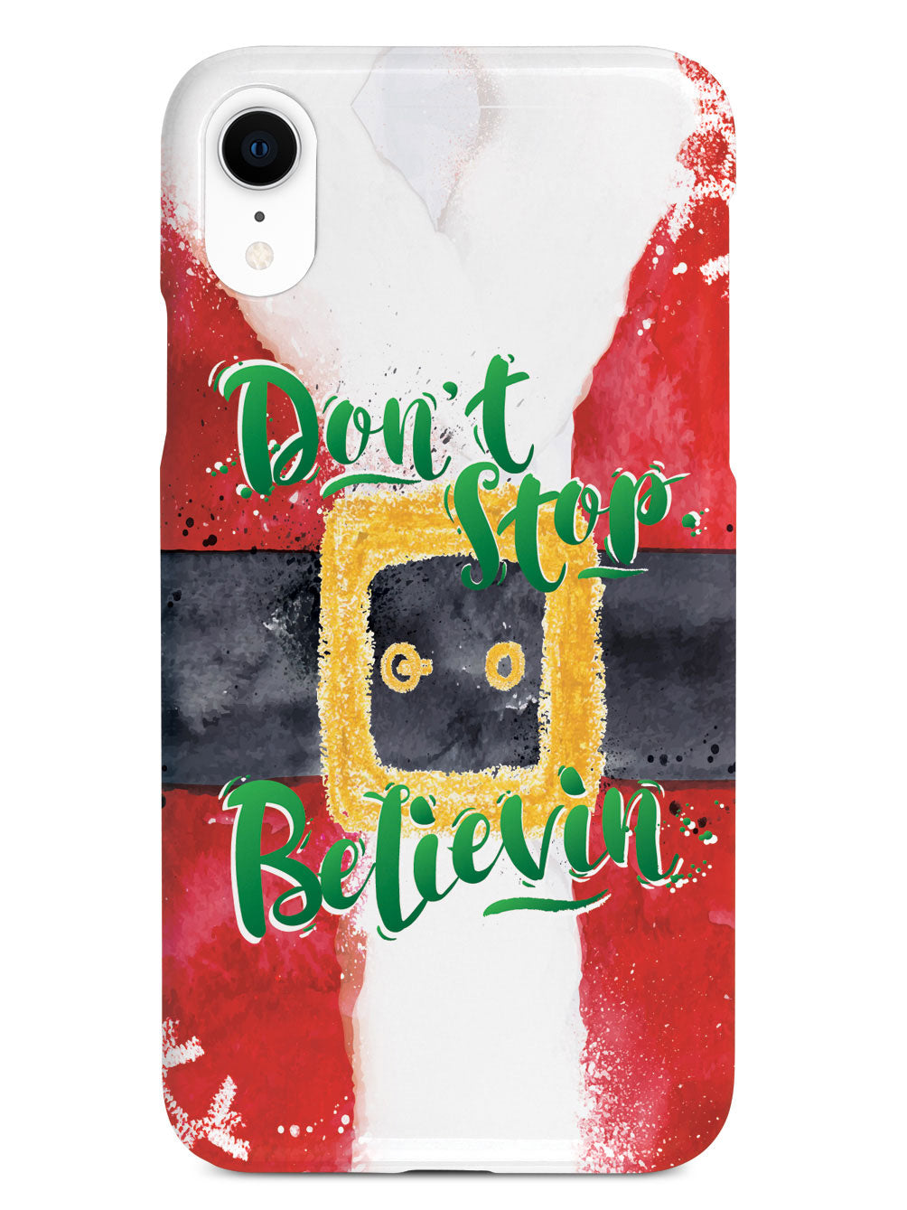 Don't Stop Believin' - Santa - Black Case