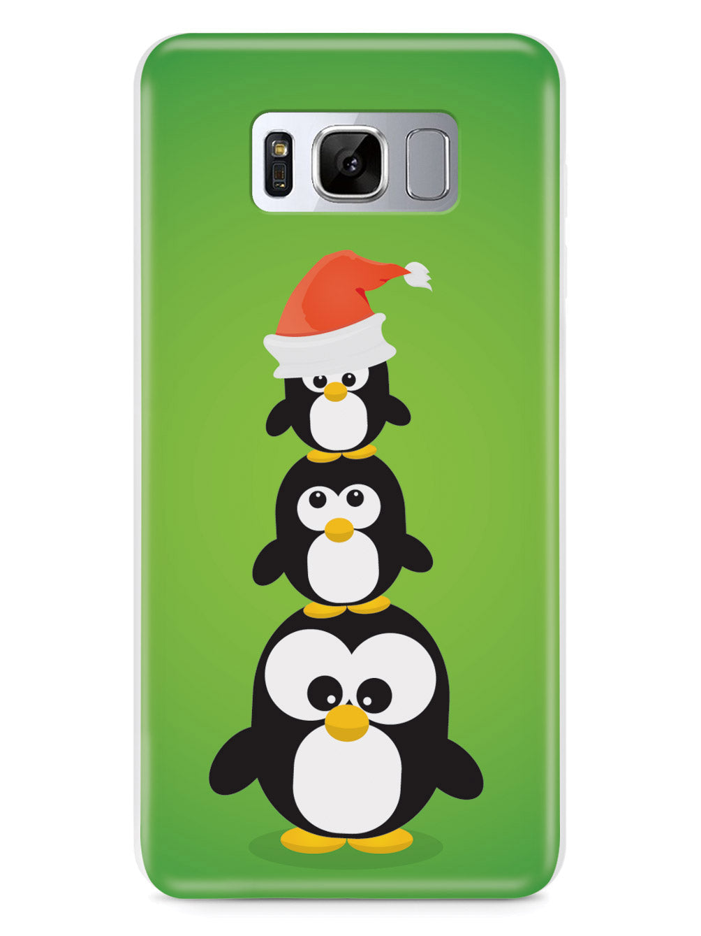 Christmas Penguin Trio - Green Case