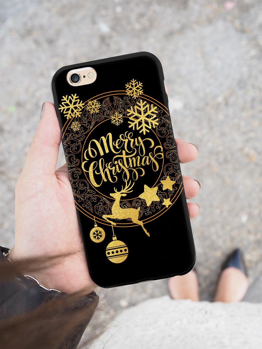 Gold - Merry Christmas Case
