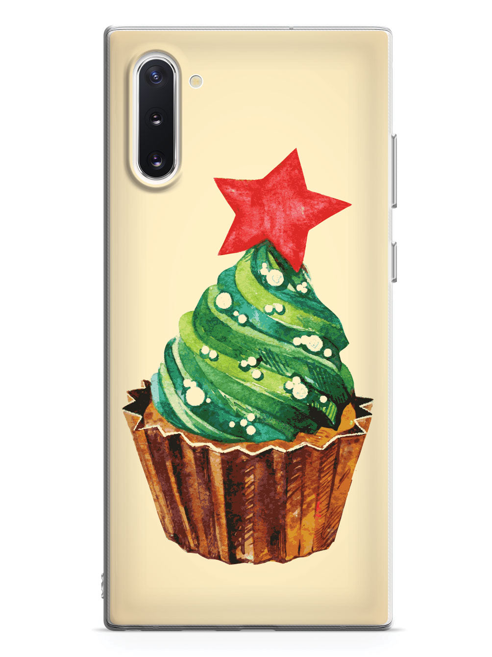 Christmas Cupcake - White Case