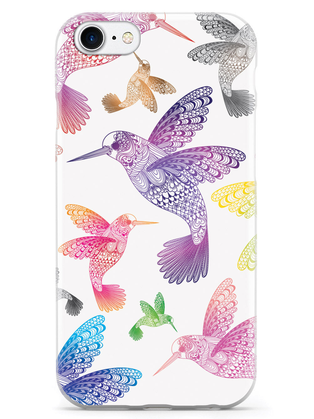 Zentangle Hummingbirds - Multicolor Case
