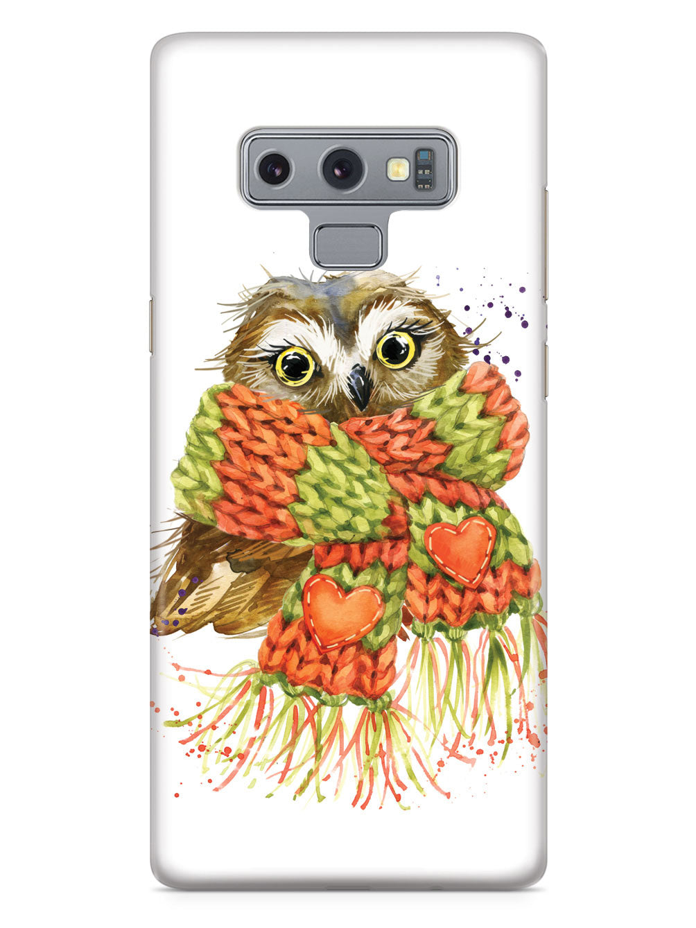 Autumn Owl with Scarf Case