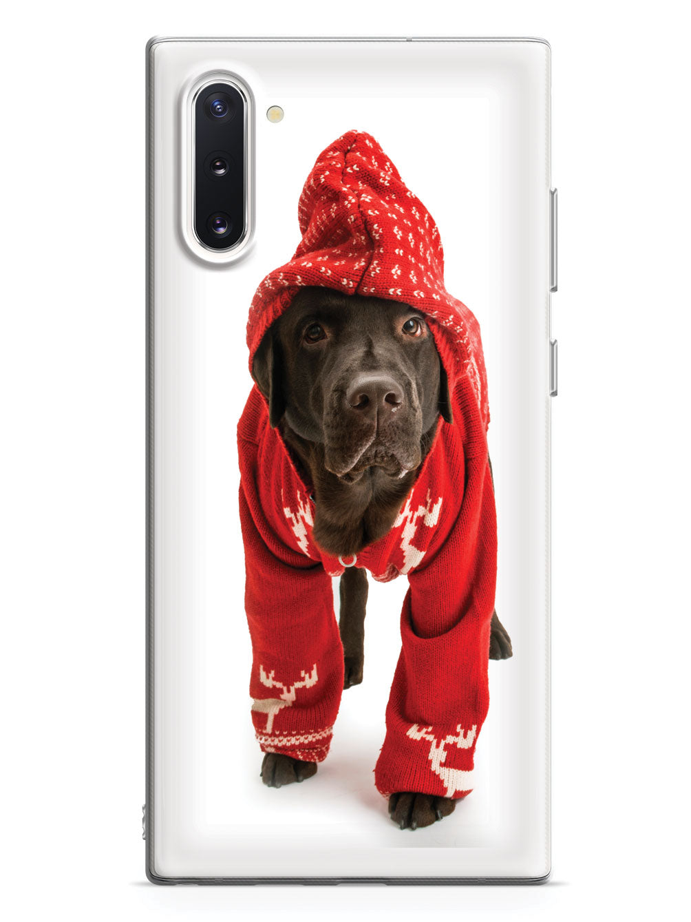 Cute Labrador in Christmas Sweater Case