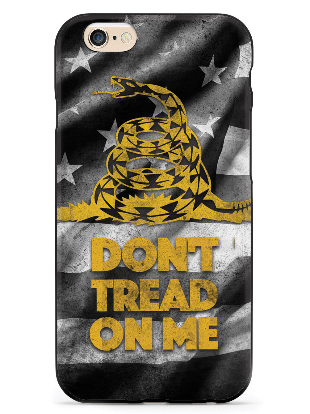 Don't Tread on Me - B&W Flag Case