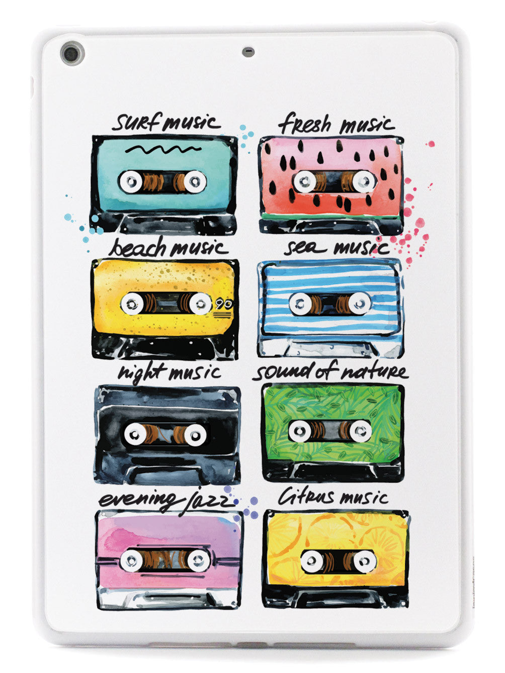 Cassette Tapes - Mood Music - White Case