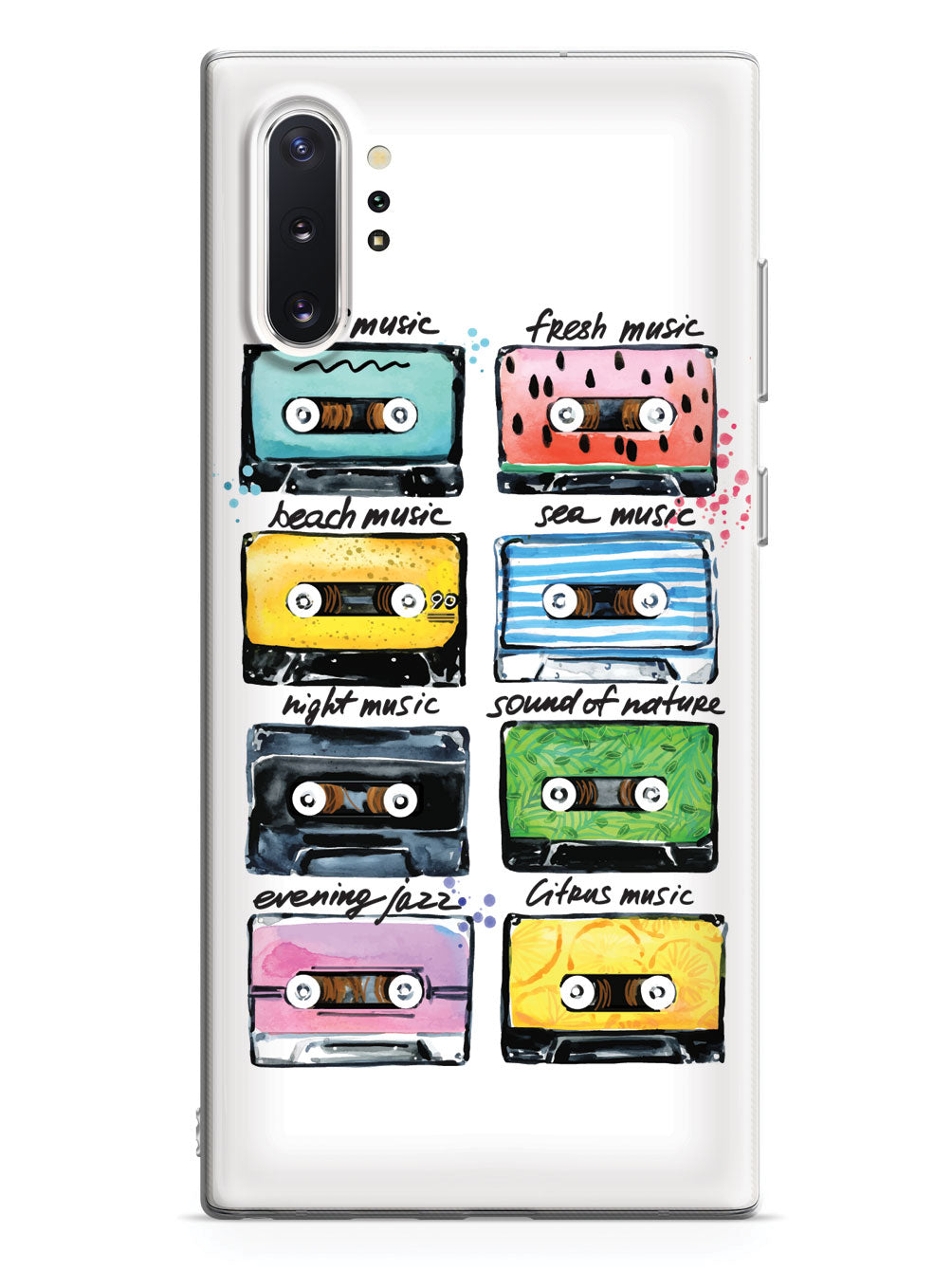 Cassette Tapes - Mood Music - White Case
