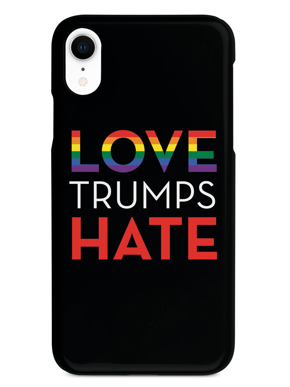 LOVE Trumps Hate - Black Case