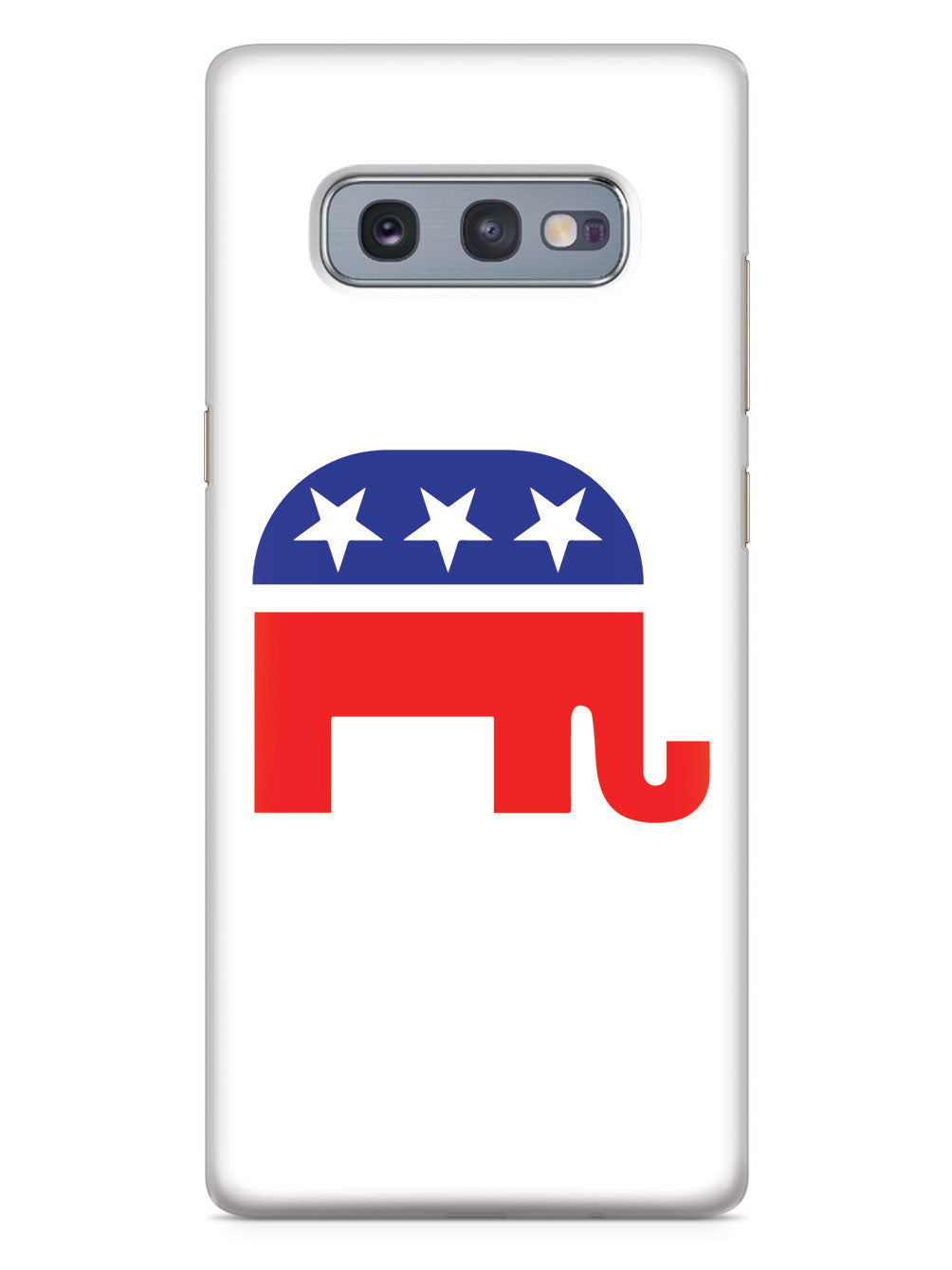Republican Elephant Logo - White Case