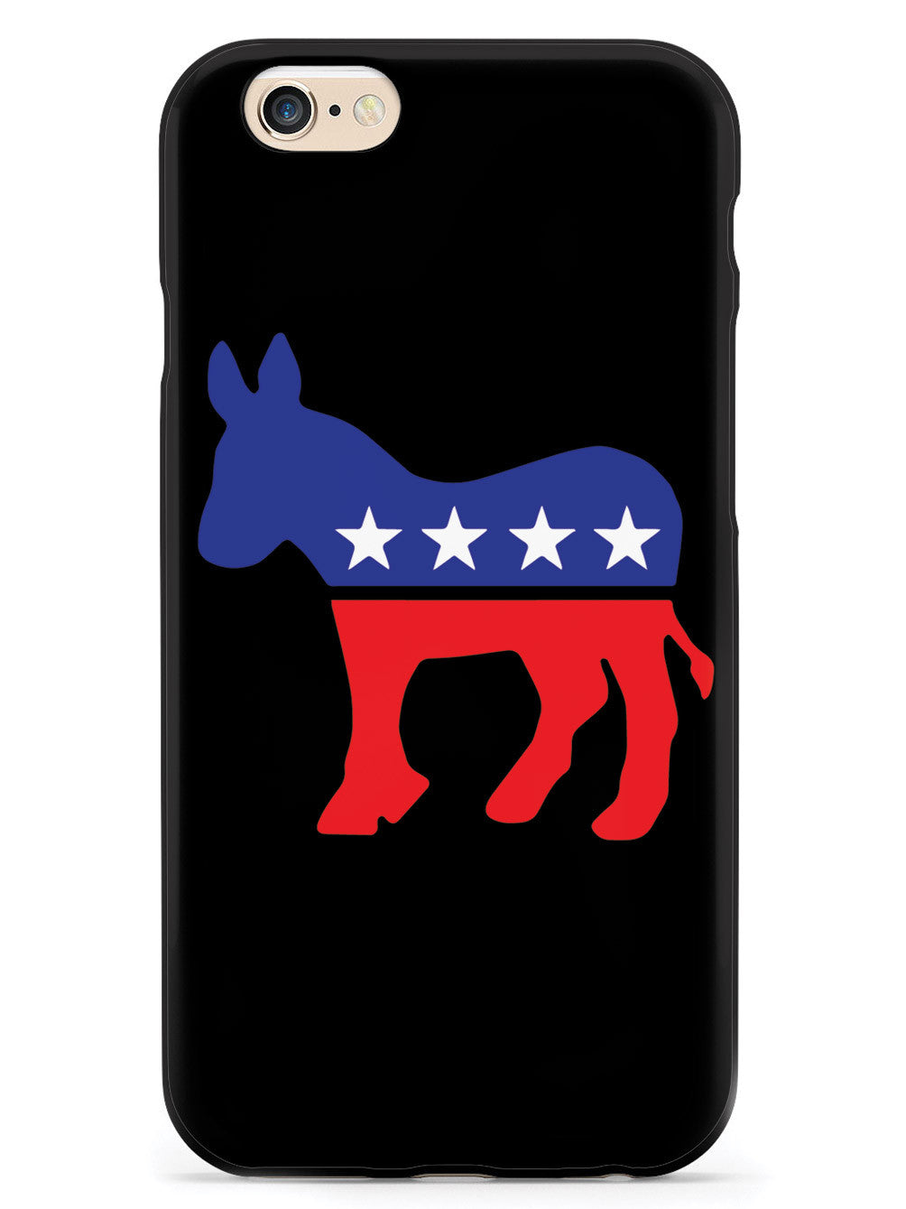 Democrat Donkey Logo - Black Case