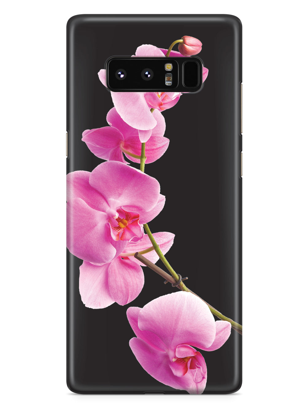 Pink Orchid - Black Case