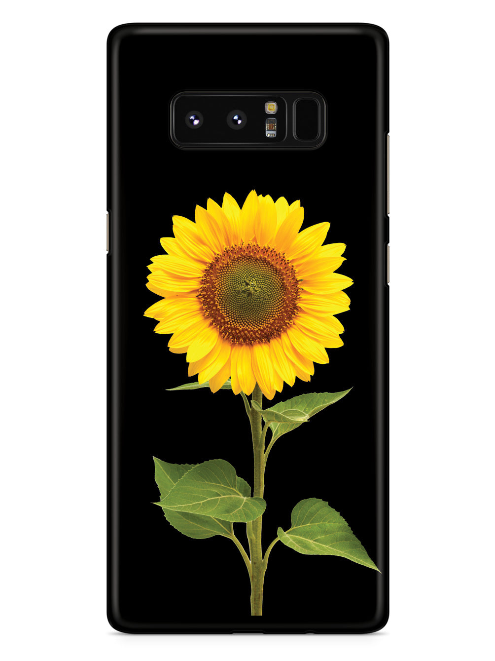 Beautiful Sunflower - Black Case