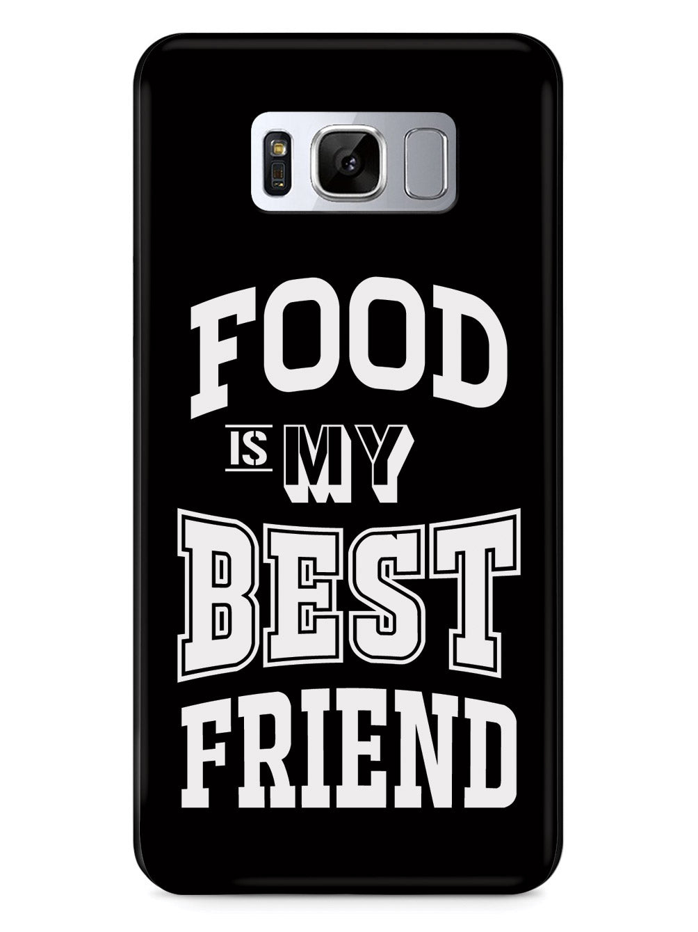 Food is My Best Friend - Black Case