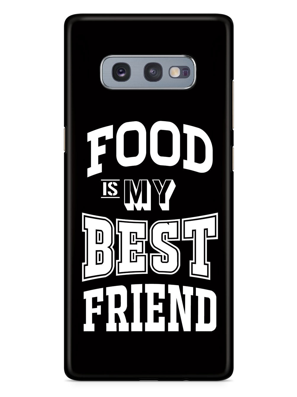 Food is My Best Friend - Black Case