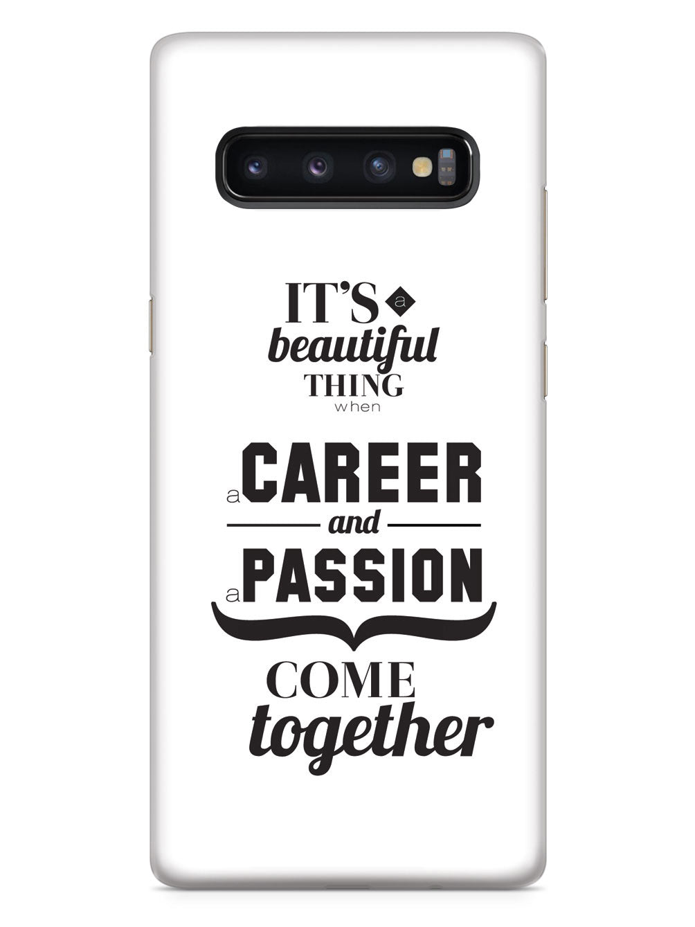 Career and Passion Come Together - White Case