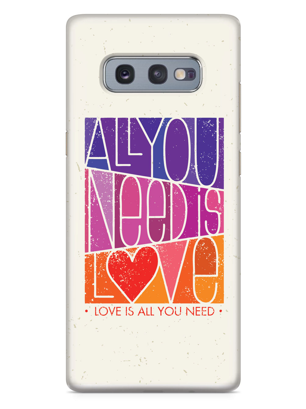 All You Need is LOVE - Block Script - White Case