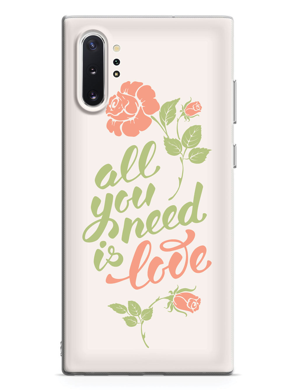 All You Need is LOVE - Flower Script - White Case
