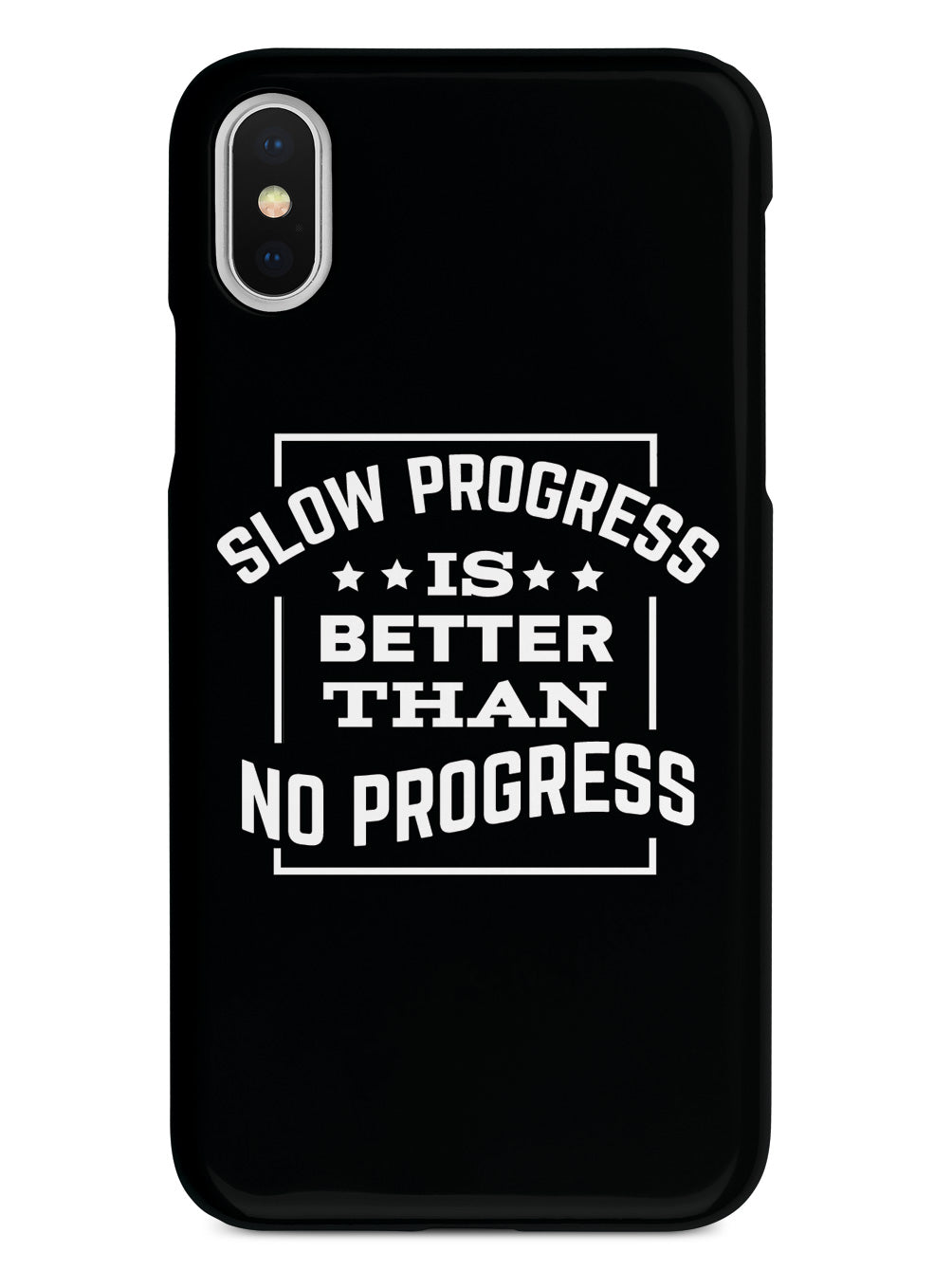 Slow Progress is Better than No Progress - Black Case