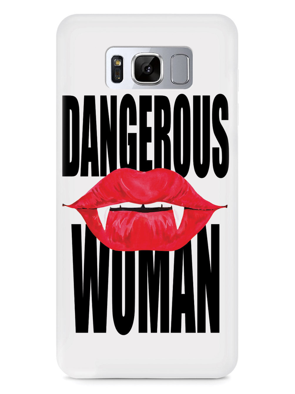 Dangerous Woman - Vampire Fangs - White Case
