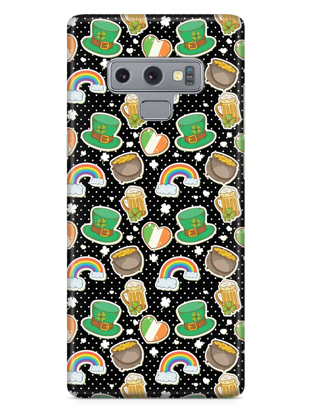 Cute St. Patrick's Day Icons - Black Case