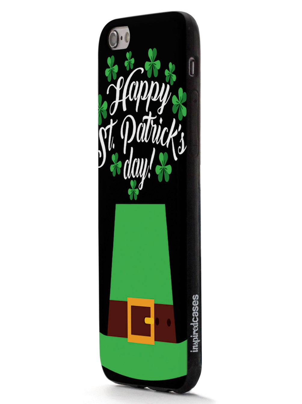 Happy St. Patrick's Day Greeting - Black Case