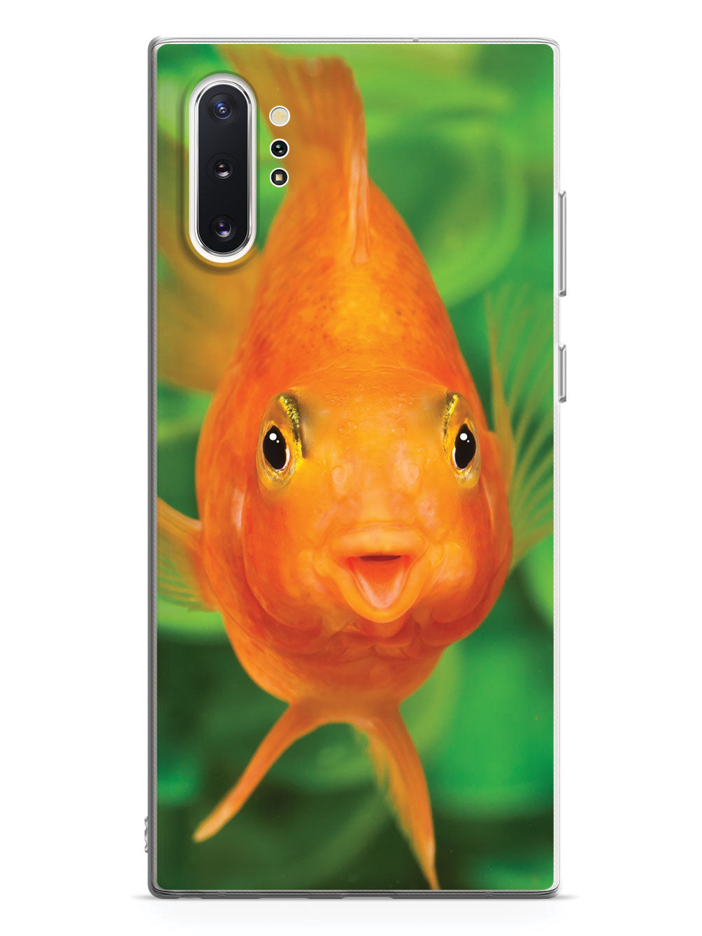 Cute And Funny Goldfish - White Case