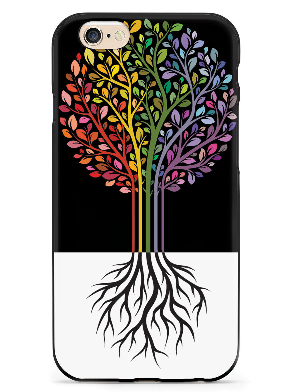 Colorful Tree Of Life - Black Case
